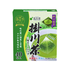 国太楼 抹茶入り 掛川茶 三角ティーバッグ 40P FCC0919-13218-イメージ1