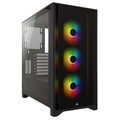 コルセア ミドルタワー型PCケース iCUE 4000X RGB Tempered Glassシリーズ ブラック CC-9011204-WW