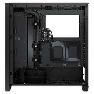 コルセア ミドルタワー型PCケース iCUE 4000X RGB Tempered Glassシリーズ ブラック CC-9011204-WW-イメージ4