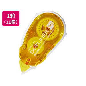 コクヨ テープのり ドットライナー 貼ってはがせるタイプ 本体 1箱(10個) F836593-ﾀ-DM401N-08-イメージ1