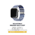 EGARDEN Apple Watch 41/40/38mm用バンド LOOP BAND ブルー EGD20663AW-イメージ5