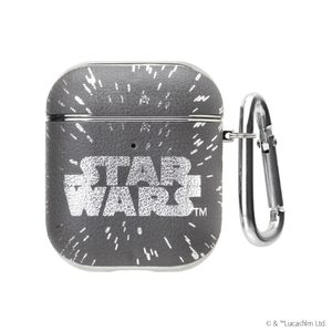 PGA AirPods用PUレザーケース STARWARS/ロゴ PG-DAPSLP07SW PGA AirPods用PUレザーケース STARWARS/ロゴ PG-DAPSLP07SW
