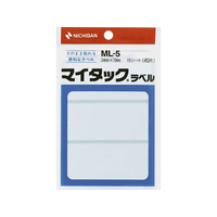 ニチバン マイタックラベル 34×79mm 3片×15シート F802659-ML-5