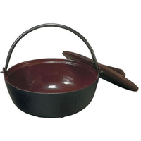 トキワ やまが鍋 401 16cm 茶ホーロー FCM8798-036313016