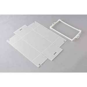 トラスコ中山 ダンボールプラスチック 45L 半透明 FC931HN-1372200-イメージ2