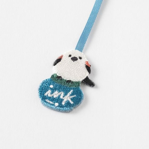 デザインフィル ブックマーカー 刺繍 シマエナガ柄 FCU3363-62326006-イメージ3