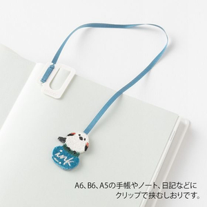 デザインフィル ブックマーカー 刺繍 シマエナガ柄 FCU3363-62326006-イメージ4