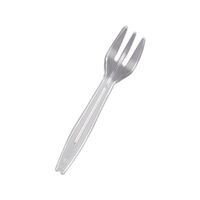 新日本ケミカル・オーナメント工業 フォーク 透明 100本入 FC894LT-6955050
