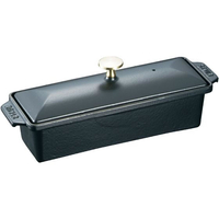 STAUB ストウブ 長角テリーヌ 黒 40509-575 30cm FC566LZ-8878400