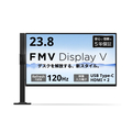 富士通 23．8型ワイド液晶 FMV Display V ブラック K0AK0025JF