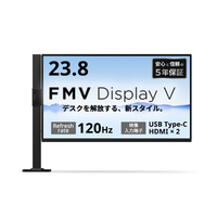 富士通 23．8型ワイド液晶 FMV Display V ブラック K0AK0025JF