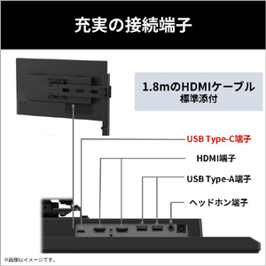 富士通 23．8型ワイド液晶 FMV Display V ブラック K0AK0025JF-イメージ11