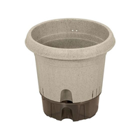 ＬＩＶ ＰＬＵＳ ベストコ 植木鉢 給水式 ポット 300型 アイボリー FCE173W-MA-4208