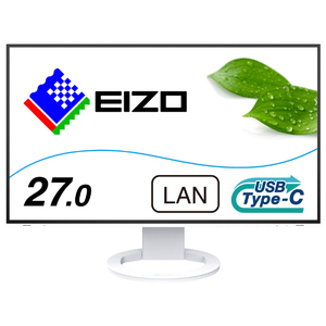 EIZO 27型液晶ディスプレイ FlexScan ホワイト EV2795-WT-イメージ1