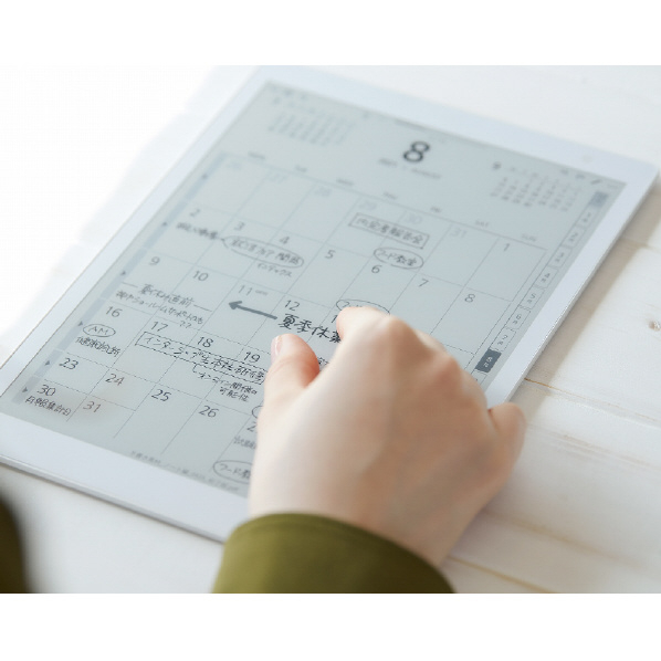 富士通 QUADERNO(Gen．2) A4サイズ 電子ペーパー サテンホワイト FMVDP41 スタイラスペン クアデルノ 保存操作は必要なし が進化 Type 1以前は非対応 14/10 iOS Android 8以降 Google Pixel 3/3 タブレット非対応 ファイル Wi Fi