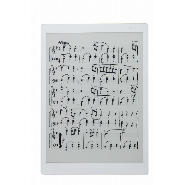 富士通 QUADERNO(Gen．2) A4サイズ 電子ペーパー サテンホワイト FMVDP41 スタイラスペン クアデルノ 保存操作は必要なし が進化 Type 1以前は非対応 14/10 iOS Android 8以降 Google Pixel 3/3 タブレット非対応 ファイル Wi Fi