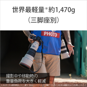 SONY デジタル一眼カメラα[Eマウント]用レンズ FE 300mm F2.8 GM OSS SEL300F28GM-イメージ6