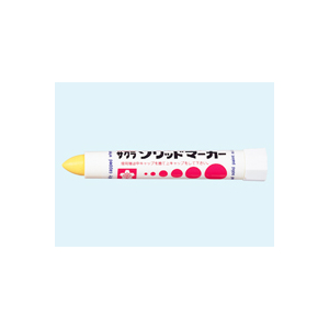 サクラクレパス ソリッドマーカー 黄 F818457-SC-P#3-イメージ1