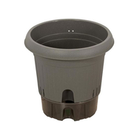 ＬＩＶ ＰＬＵＳ ベストコ 植木鉢 給水式 ポット 300型 グレー FCE174W-MA-4209
