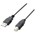 エレコム USB2．0ケーブル(2．0m) ブラック U2C-JB20BK