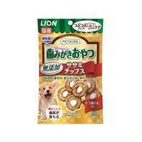 ライオン PETKISS ワンちゃんの歯みがきおやつ 無添加ササミチップス さつまいも入り 30g FCB2756-PFDTWMC