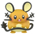 タカラトミー ポケットモンスター モンコレ MS-44 デデンネ ﾓﾝｺﾚMS44ﾃﾞﾃﾞﾝﾈﾊｺ-イメージ1