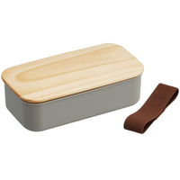 スケーター 木蓋ランチボックス 400mL モーブグレー FC347RJ-PAL5FK