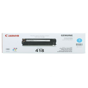 キヤノン トナーカートリッジ418シアン F845516-2661B004-イメージ1