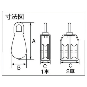 水本機械製作所 ステンレス 豆ブロック 0.123210193 FC010GW-2115671-イメージ3