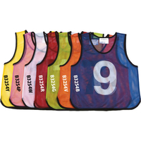 トーエイライト TOEI LIGHT トーエイライト/メッシュベスト NO.1～10 赤 10枚組 縦6 FCJ178B-B3254R