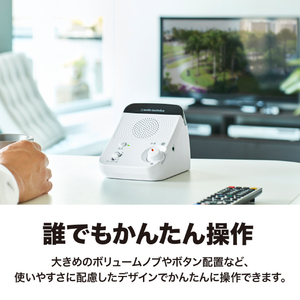 オーディオテクニカ テレビ用ワイヤレススピーカー SOUND ASSIST AT-SP350TV-イメージ4