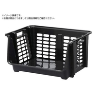 SANKA/積み重ねケース ナチュラ ストックス ブラック NST-23BK FCA599T-2613105