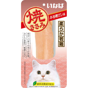 いなばペットフード QYS‐05 焼ささみ 本格鰹だし味 ﾔｷｻｻﾐﾎﾝｶｸｶﾂｵﾀﾞｼ-イメージ1