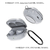 araree Galaxy Buds Pro用ハードクリアケース Nu:kin AR20666GBP-イメージ2