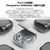 araree Galaxy Buds Pro用ハードクリアケース Nu:kin AR20666GBP-イメージ7