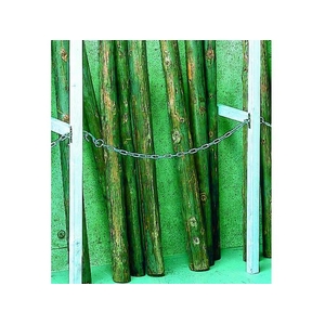 ニッサチェイン 鉄ユニクロ溶接リンクチェイン 3mm×30m 300.493215 FC878FL-IW2030-イメージ2