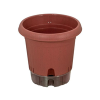 ＬＩＶ ＰＬＵＳ ベストコ 植木鉢 給水式 ポット 360型 テラコッタ FCE175W-MA-4210