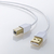 サンワサプライ 極細USBケーブル(USB2.0 A-Bタイプ・1m) ホワイト KU20-SL10WK-イメージ6
