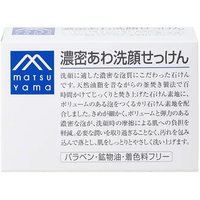 松山油脂 Mマークシリーズ 濃密あわ洗顔せっけん FCD135G
