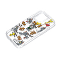 PGA iPhone 15 Pro用クリアハイブリッドケース トムとジェリー/ファニーアート PG-W23BPT02TAJ