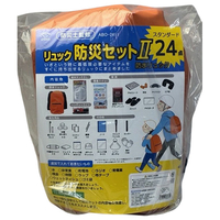 スマイルキッズ 避難用防災セットII 防水タイプ 24点 ABO-2411
