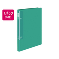 コクヨ レターファイル〈ラクアップ〉A4タテ 緑 6冊 1箱(6冊) F835943-ﾌ-U510G