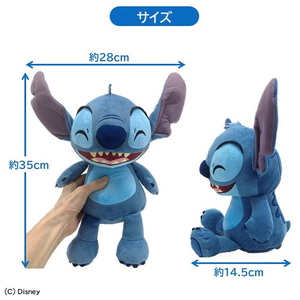 タカラトミー ディズニー リロ&スティッチ ぶるぶるおしゃべりぬいぐるみ スティッチ ｽﾃｲﾂﾁﾌﾞﾙﾌﾞﾙｵｼﾔﾍﾞﾘﾇｲｸﾞﾙﾐ-イメージ4