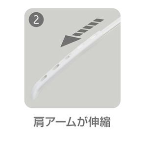 パークレーン ONE．取り込みやすい伸縮7連ガー OP11ｼﾝｼﾕｸ7ﾚﾝｶﾞ--イメージ3