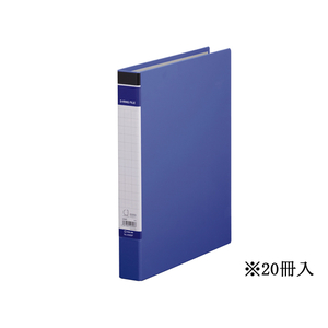 キングジム DリングファイルBF A4タテ とじ厚21mm 青 20冊 1箱(20冊) F844564-608BFｱｵ-イメージ1