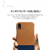 SLG Design iPhone XR用Temponata Leather Back case ブルー × タン SD13667I61-イメージ5