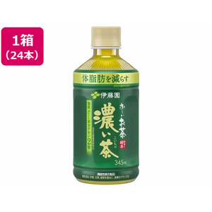 伊藤園 お～いお茶 濃い茶 345ml×24本 電子レンジ対応 FCA7241-62224-イメージ1