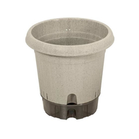 ＬＩＶ ＰＬＵＳ ベストコ 植木鉢 給水式 ポット 360型 アイボリー FCE176W-MA-4211