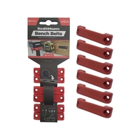 ステルスマウント/ベンチベルト 6個入り レッドBB-RED-6 FC170XE-6826535