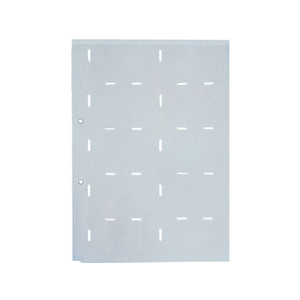 キングジム 名刺ホルダー台紙 ヨコ入 A4タテ 2穴 10枚 1冊 F805702-89D-イメージ1